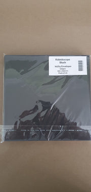 House of Paper Kaleidoscope Black Envelopes 160sq 20pk